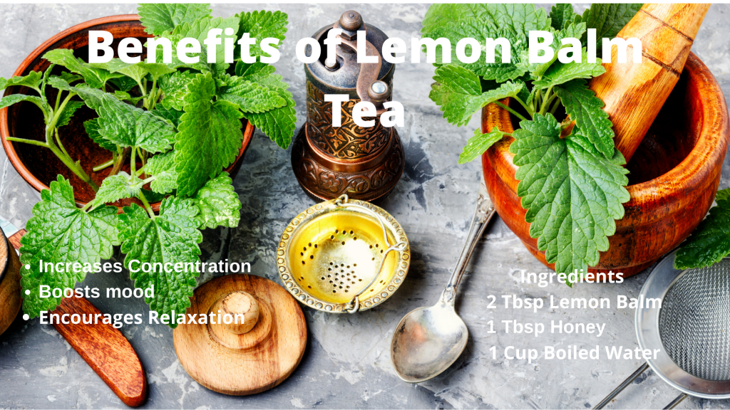 lemon balm tea manifest