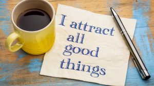 attract good things with law of attraction wallpaper