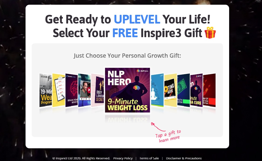 free law of attraction gifts