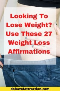 27 Weight Loss Affirmations