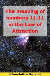 What does 1111 mean in law of attraction_